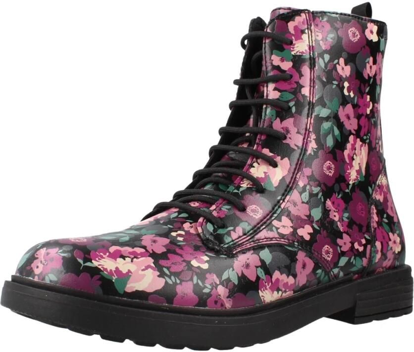 GEOX ECLAIR MEISJES ZWART ROZE