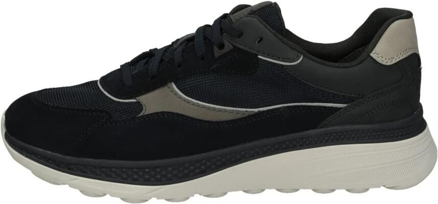 Geox Blauwe Casual Textiel Sneakers met 3cm Rubberen Zool - Foto 7