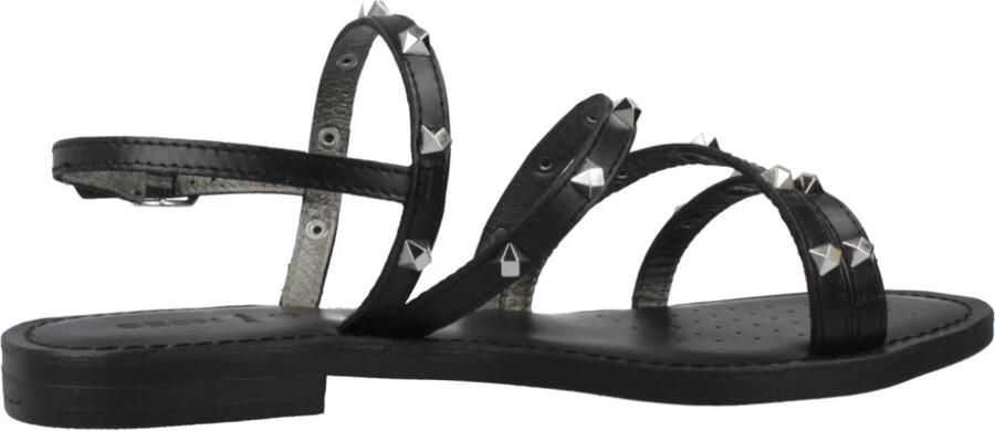 GEOX MADDALUSIA C DAMES Sandalen ZWART