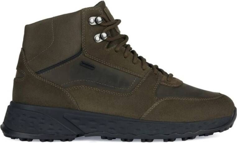Geox Militair Groene ABX Sport Sneakers Green Heren - Foto 3