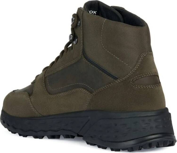 Geox Militair Groene ABX Sport Sneakers Green Heren