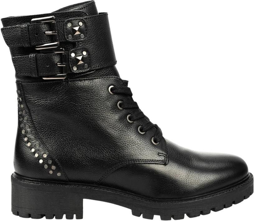 Geox Lace-up Boots Black Dames
