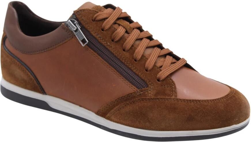 GEOX RENAN HEREN Sneakers COGNAC