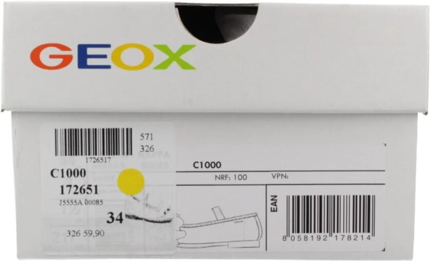 GEOX PLIE MEISJES Ballerina's WIT - Foto 3