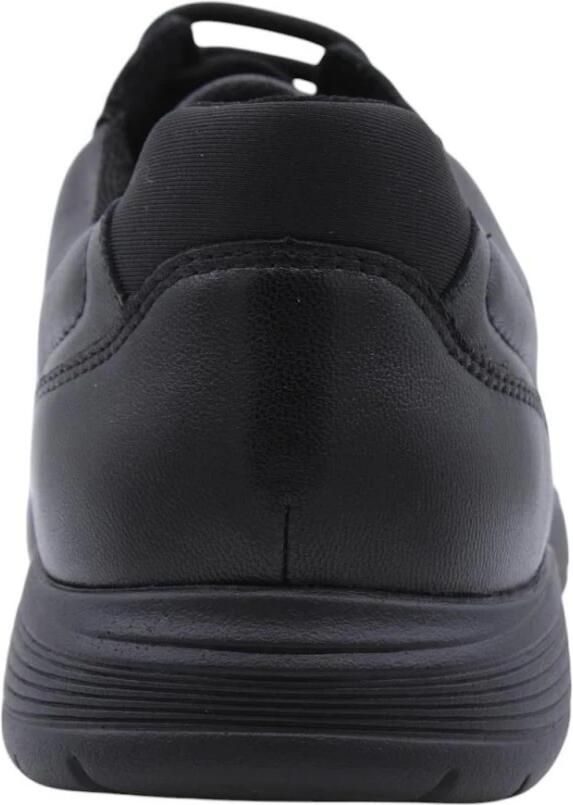 GEOX U45BXD~~~~~~~~~~~~~~~~~~~~~~~~ Vrije tijdsschoenenHeren veterschoenHeren sneakersCasual Zwart - Foto 2