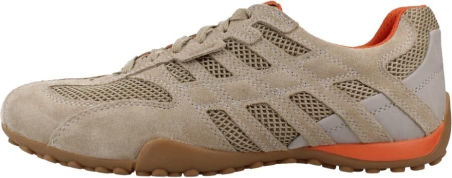 Geox Veterschoenen U SNAKE ORIGINAL veterschoen vrijetijdsschoen trekking sneaker met leren binnenzool - Foto 4