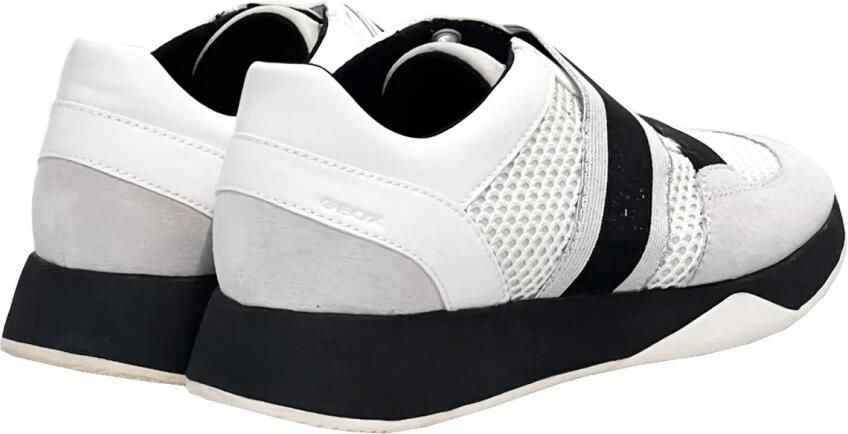 Geox Slip-On Sneakers met Metallic Details White Dames - Foto 2
