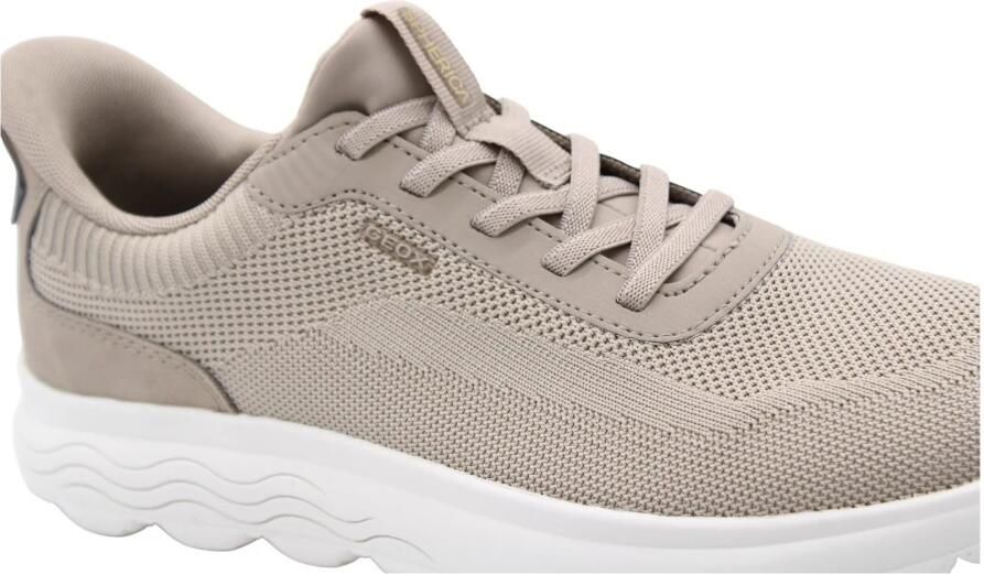 GEOX U55MPA Lage sneakersHeren sneakersVrije tijdsschoenen Wit beige - Foto 6