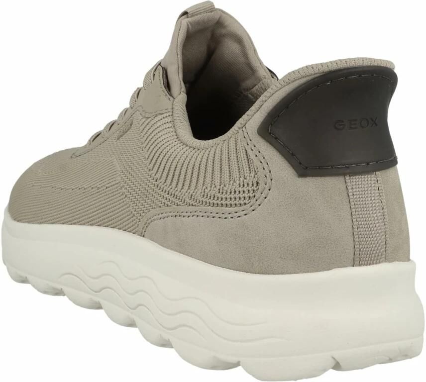 GEOX U55MPA Lage sneakersHeren sneakersVrije tijdsschoenen Wit beige - Foto 5