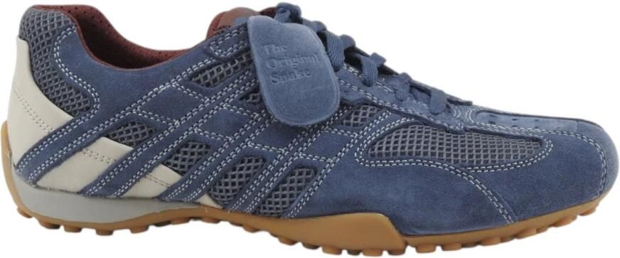 Geox Veterschoenen U SNAKE ORIGINAL veterschoen vrijetijdsschoen trekking sneaker met leren binnenzool - Foto 2