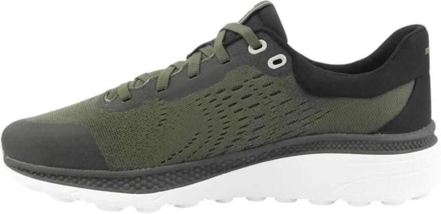GEOX SPHERICA ACTIF X1 HEREN Sneakers MOSGROEN ANTRACIET - Foto 3