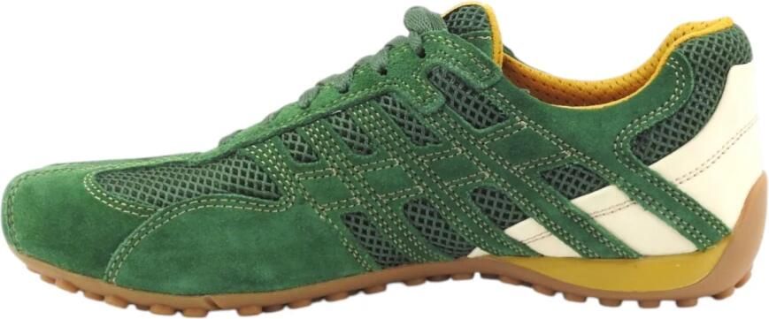 GEOX SNAKE ORIGINAL HEREN Sneakers GROEN - Foto 3