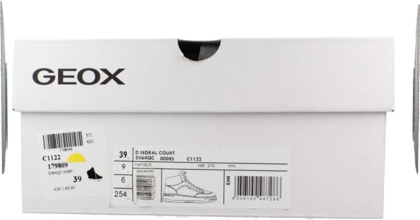 Geox Hoge Sneakers D564qc 00085 - Foto 12