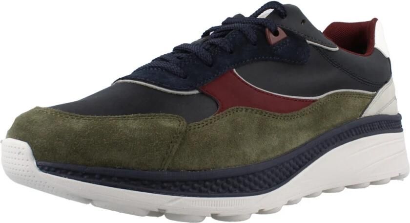 GEOX SPHERICA ACTIF X1 HEREN Sneakers MARINEBLAUW MOSGROEN