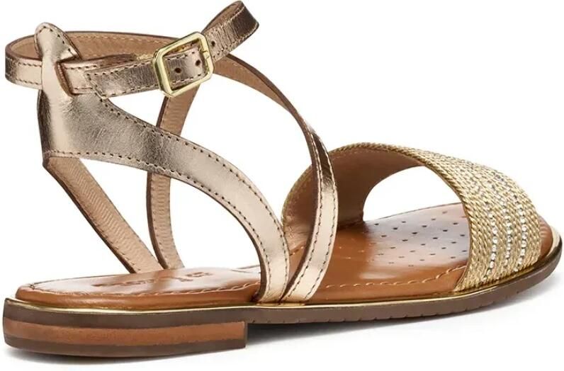 GEOX SOZY PLUS DAMES Sandalen DONKER GOUD LICHT GOUD - Foto 3