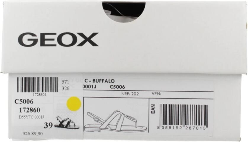Geox Platte sandalen D55yfc - Foto 12