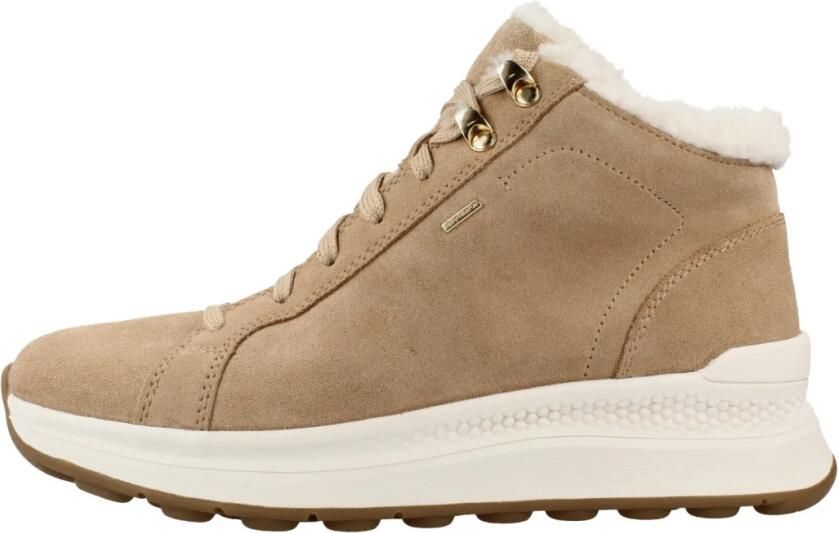 GEOX SPHERICA ACTIF X2 ABX DAMES Sneakers DONKERBEIGE - Foto 3