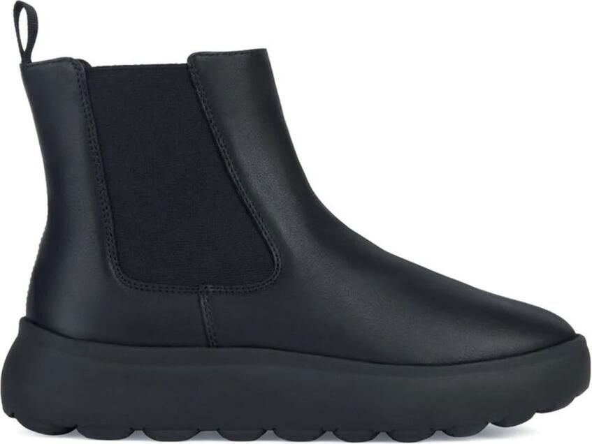 Geox Zwarte Enkellaarsjes voor Dames