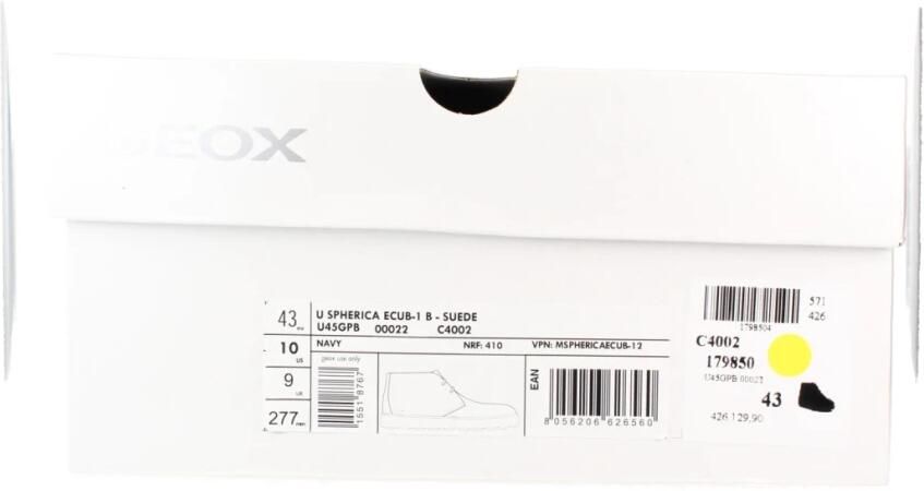 GEOX SPHERICA ECUB-1 HEREN Veterschoenen MARINEBLAUW - Foto 5