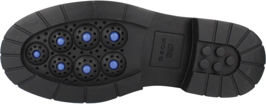 Geox Ademende en Gedempte Leren Hoge Laarzen Beige Dames - Foto 6