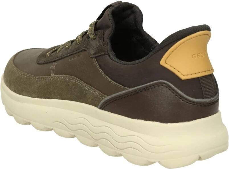 GEOX U Spherica Plus A herensneaker slip-on schoenen U56MPA 08522 groen - Foto 12