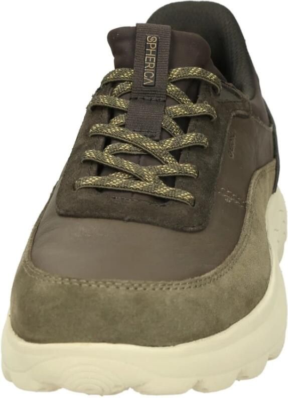 GEOX U Spherica Plus A herensneaker slip-on schoenen U56MPA 08522 groen - Foto 13