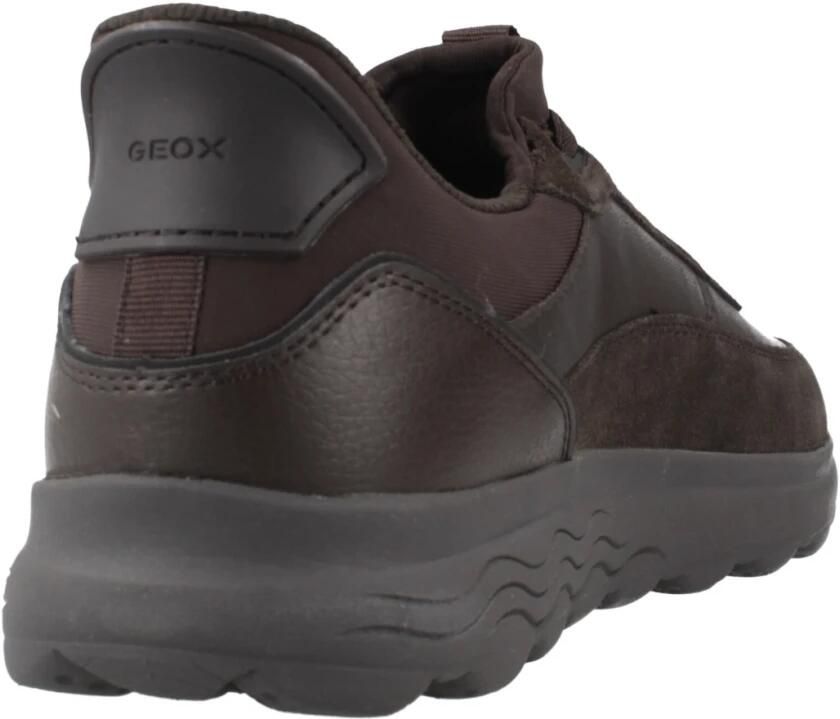 GEOX U Spherica Plus A herensneaker slip-on schoenen U56MPA 08522 bruin - Foto 12