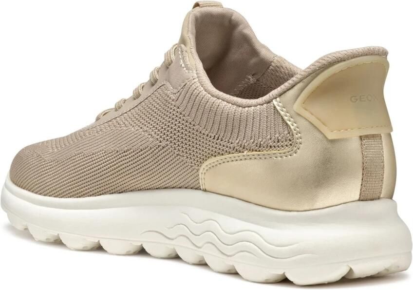 GEOX SPHERICA PLUS DAMES Sneakers LICHT TAUPE LICHT GOUD - Foto 10