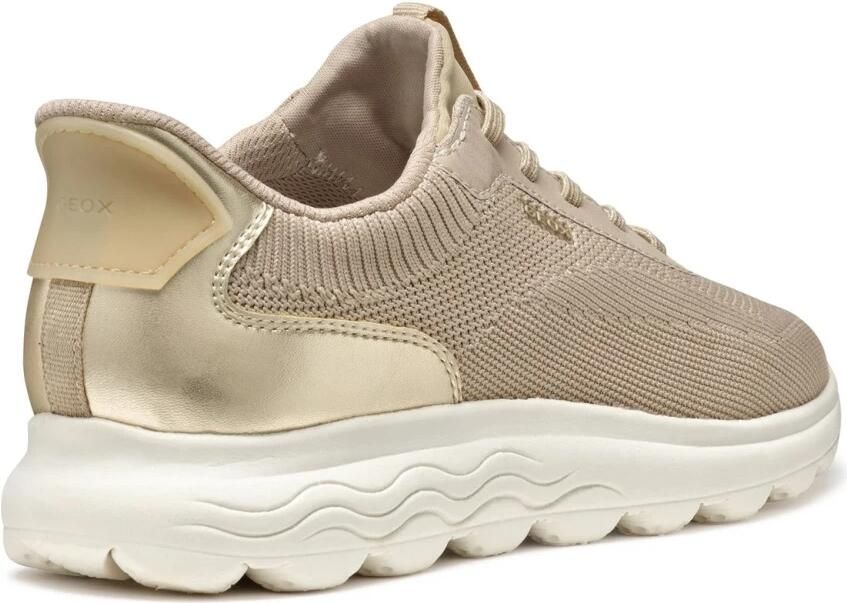 GEOX SPHERICA PLUS DAMES Sneakers LICHT TAUPE LICHT GOUD - Foto 11