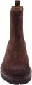 Geox Chelsea boots van leer met elastische inzetten Model 'NORIZE' - Bruin