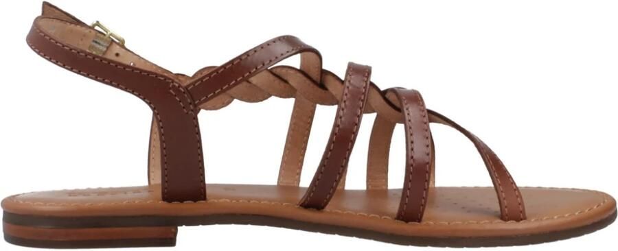 Geox Stijlvolle platte sandalen voor vrouwen