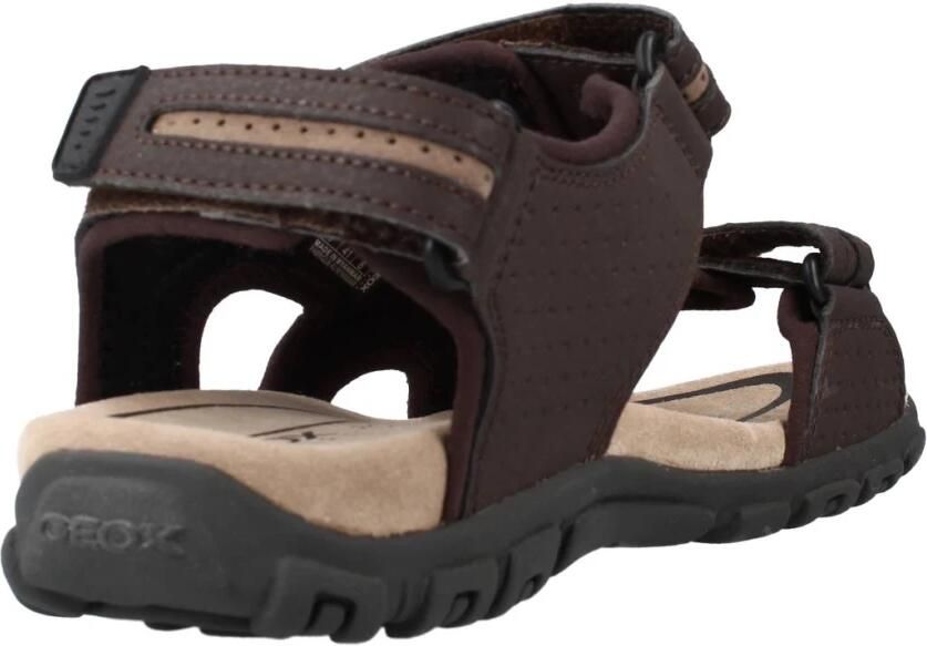 Geox Sandalen UOMO SANDAL STRADA zomerschoen klittenbandschoen outdoorsandaal trekkinglook - Foto 3
