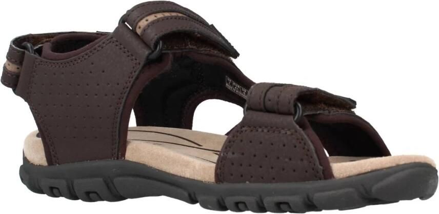 Geox Sandalen UOMO SANDAL STRADA zomerschoen klittenbandschoen outdoorsandaal trekkinglook - Foto 5