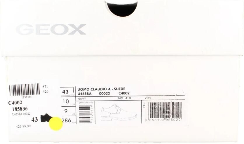 Geox Nette schoenen UOMO CLAUDIO - Foto 4