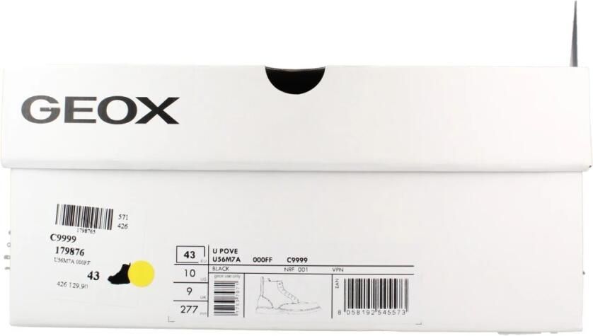 GEOX Pove Booties Zwart Man - Foto 6