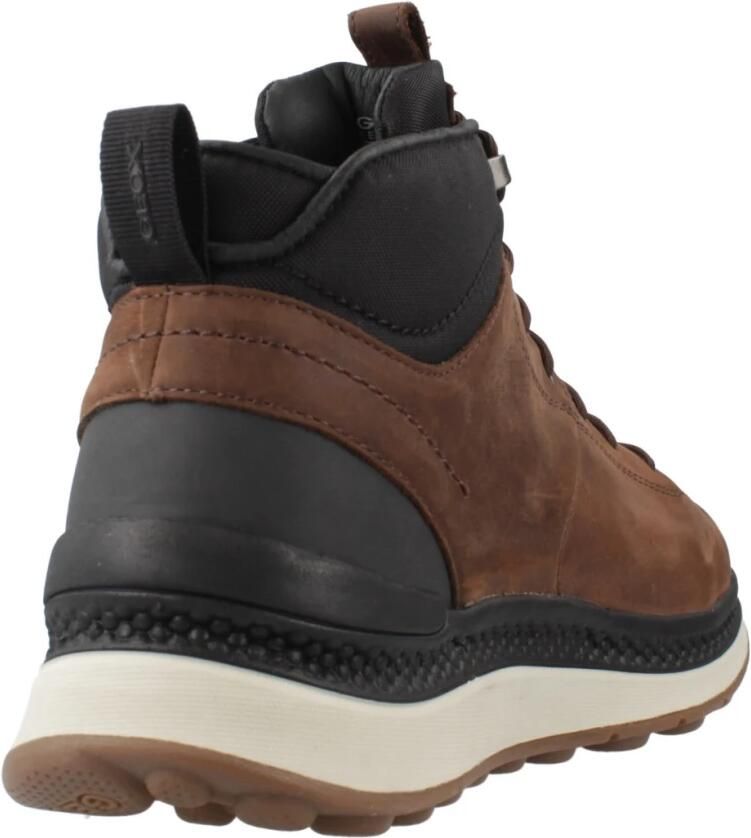 GEOX U56HMC Vrije tijd half-hoogPopulaire herenschoenen Heren veterschoen Heren sneakers Bruin - Foto 3