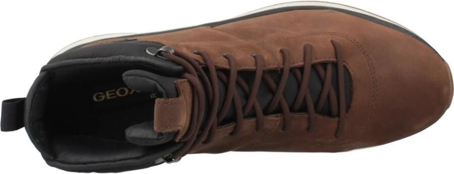 GEOX U56HMC Vrije tijd half-hoogPopulaire herenschoenen Heren veterschoen Heren sneakers Bruin - Foto 9