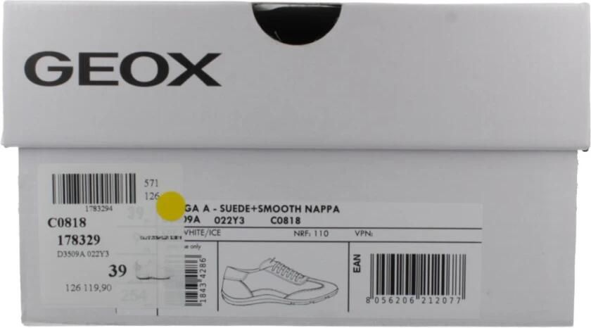 GEOX VEGA DAMES Sneakers MELKWIT IJSWIT - Foto 3