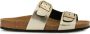 Geox Gouden Platte Sandalen voor Vrouwen Yellow Dames - Thumbnail 2