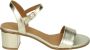 GEOX AURELY 50 DAMES Sandalen LICHT GOUD - Thumbnail 2