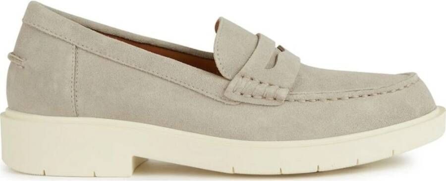 Geox Grijze Loafers voor Vrouwen Gray Dames