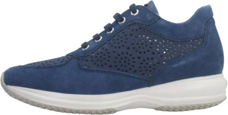 Geox Happy A Dames Casual Sneakers Blue Dames