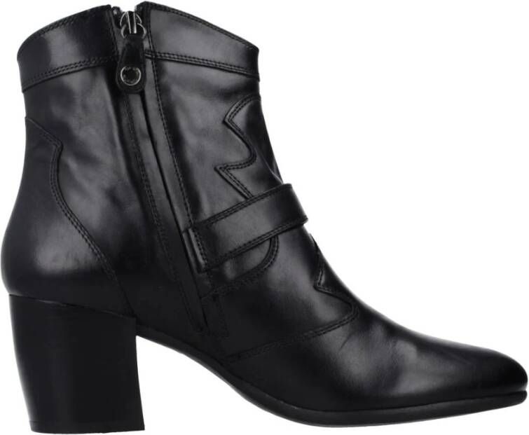 Geox Heeled Boots Black Dames