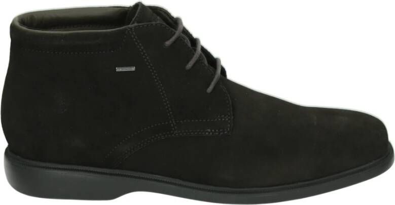 Geox Heren Business Mid Bruin Suède Schoenen