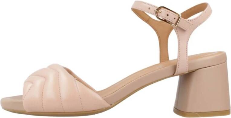 Geox High Heel Sandals Beige Dames