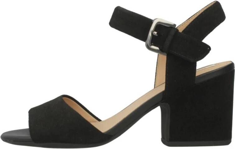 Geox High Heel Sandals Black Dames