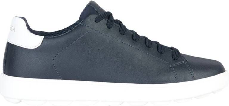 Geox Iconische Sneaker met Hoog Comfort en Ademend Vermogen Blue Heren