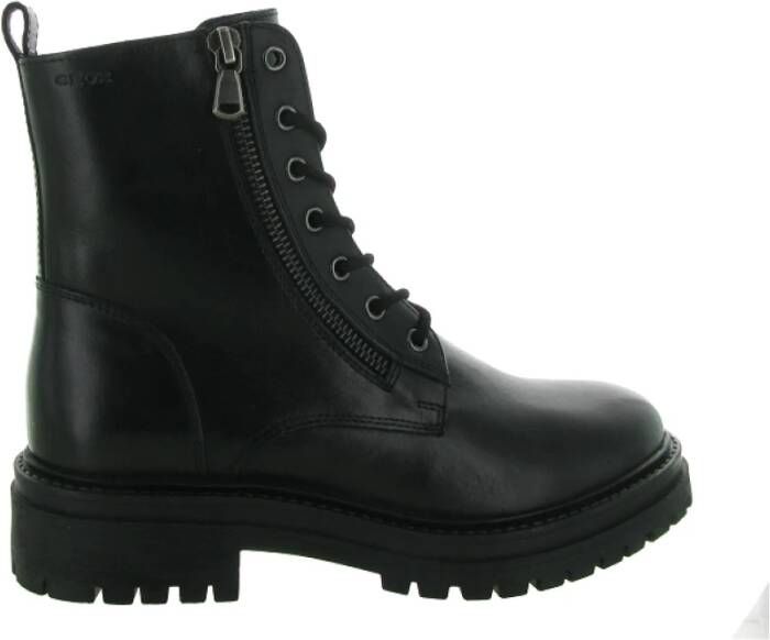 Geox Iridea Annya Mid Damesschoenen Black Dames