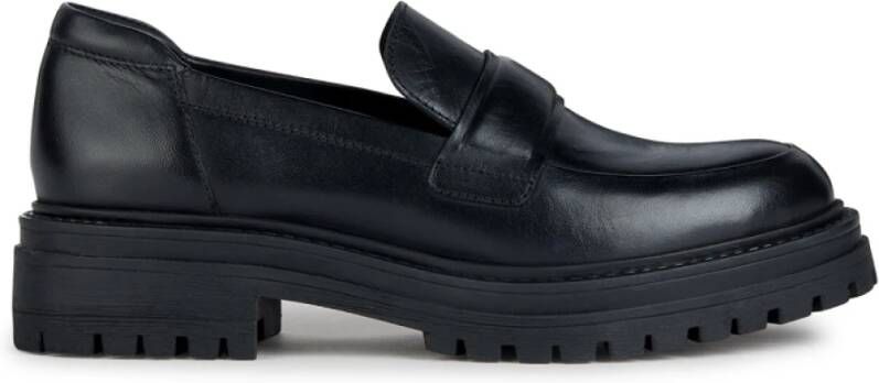 Geox Iridea Kosmopolis Stijlvolle Schoenen Black Dames