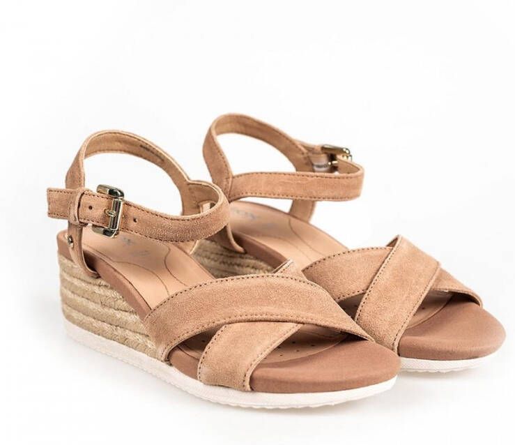 Geox "Ischia" espadrilles Beige Dames